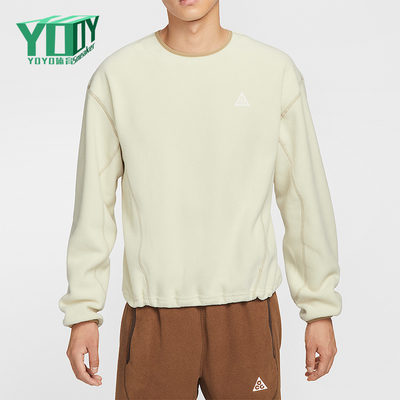 Nike/耐克正品春秋男士运动简约柔软圆领卫衣套头衫HV1118-229