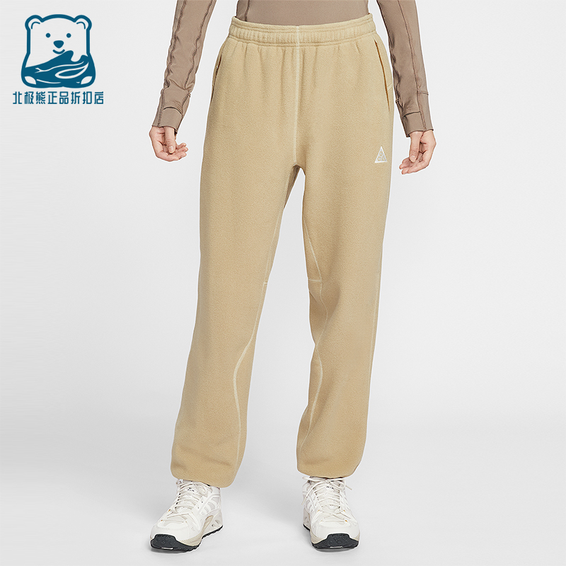 Nike/耐克正品Wolf Tree女士休闲摇粒绒运动束脚长裤HJ0242-297