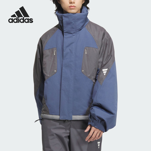 Adidas/阿迪达斯正品新款男士户外运动保暖休闲棉服JM6145