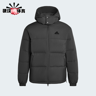 Adidas/阿迪达斯正品2025男女日常保暖运动连帽耐穿羽绒服KF1784