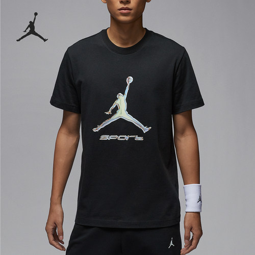 Nike/耐克正品DRI-FIT男士篮球透气运动训练短袖HQ7985-010