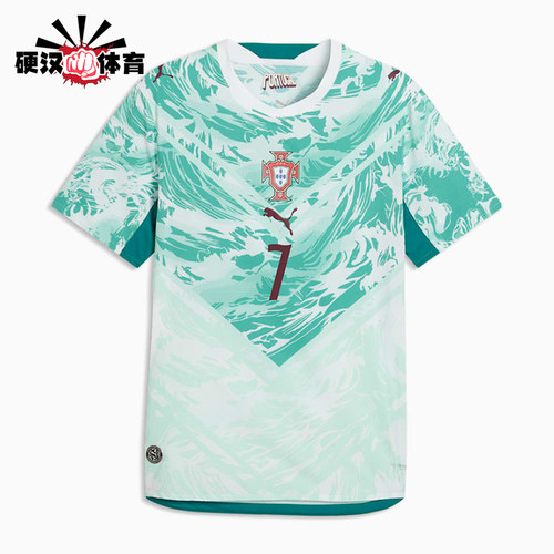 Puma/彪马正品夏季男士运动吸湿排汗套头足球短袖T恤788145-77