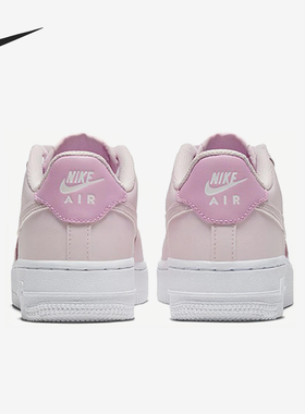 Nike/耐克正品Air Force 1 GS女子大童低帮板鞋CV9646-600