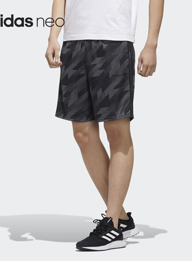 Adidas/阿迪达斯正品 NEO M C SHORTS 男子运动短裤 FM6047