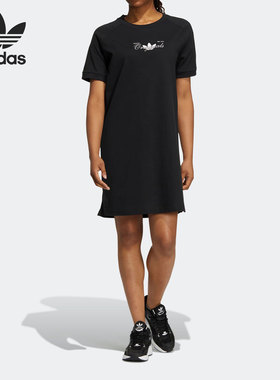 Adidas/阿迪达斯正品三叶草Brand Dress女子运动连衣裙H49564