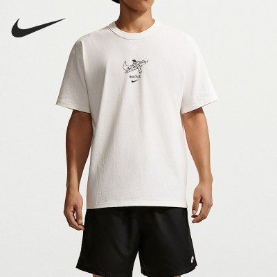 Nike/耐克正品Sportswear男士简约印花圆领短袖T恤IV2641-133