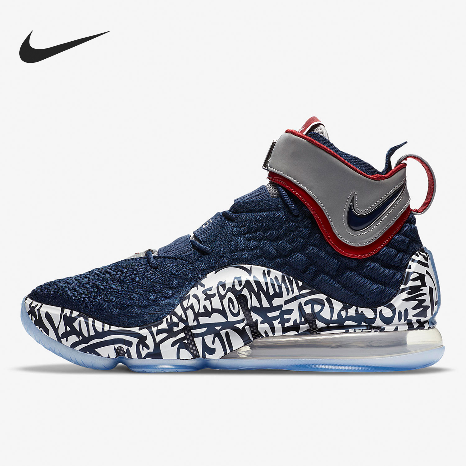 Nike/耐克正品Lebron 17男士减震耐磨实战篮球鞋CT6047-400