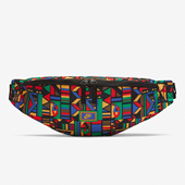 Nike 男女户外单肩斜挎腰包DA2155 HERITAGE 耐克正品 SPORTSWEAR