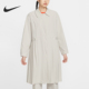 耐克正品 Dri FIT女士翻领轻盈长款 Nike 休闲风衣HV3628 104