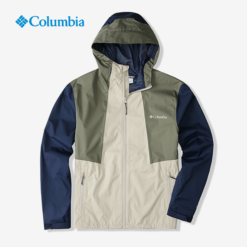 Columbia/哥伦比亚正品男子户外运动防水透气冲锋衣RE0088|RE