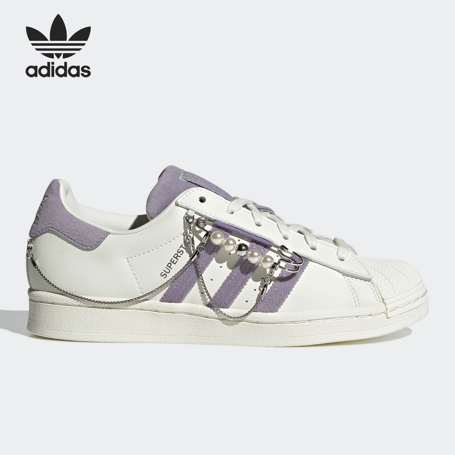 阿迪达斯三叶草男女运动板鞋