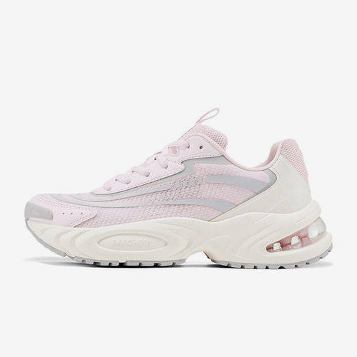 Skechers/斯凯奇正品UNO RYZE女士日常绑带休闲老爹鞋177607-PKGY