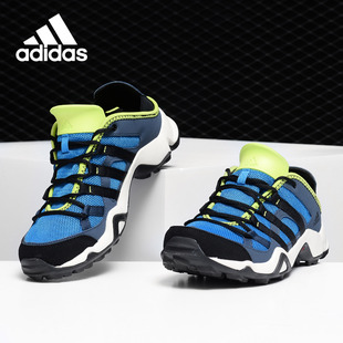 Adidas/阿迪达斯正品 男童夏季新款中大童儿童户外鞋蓝BA8459