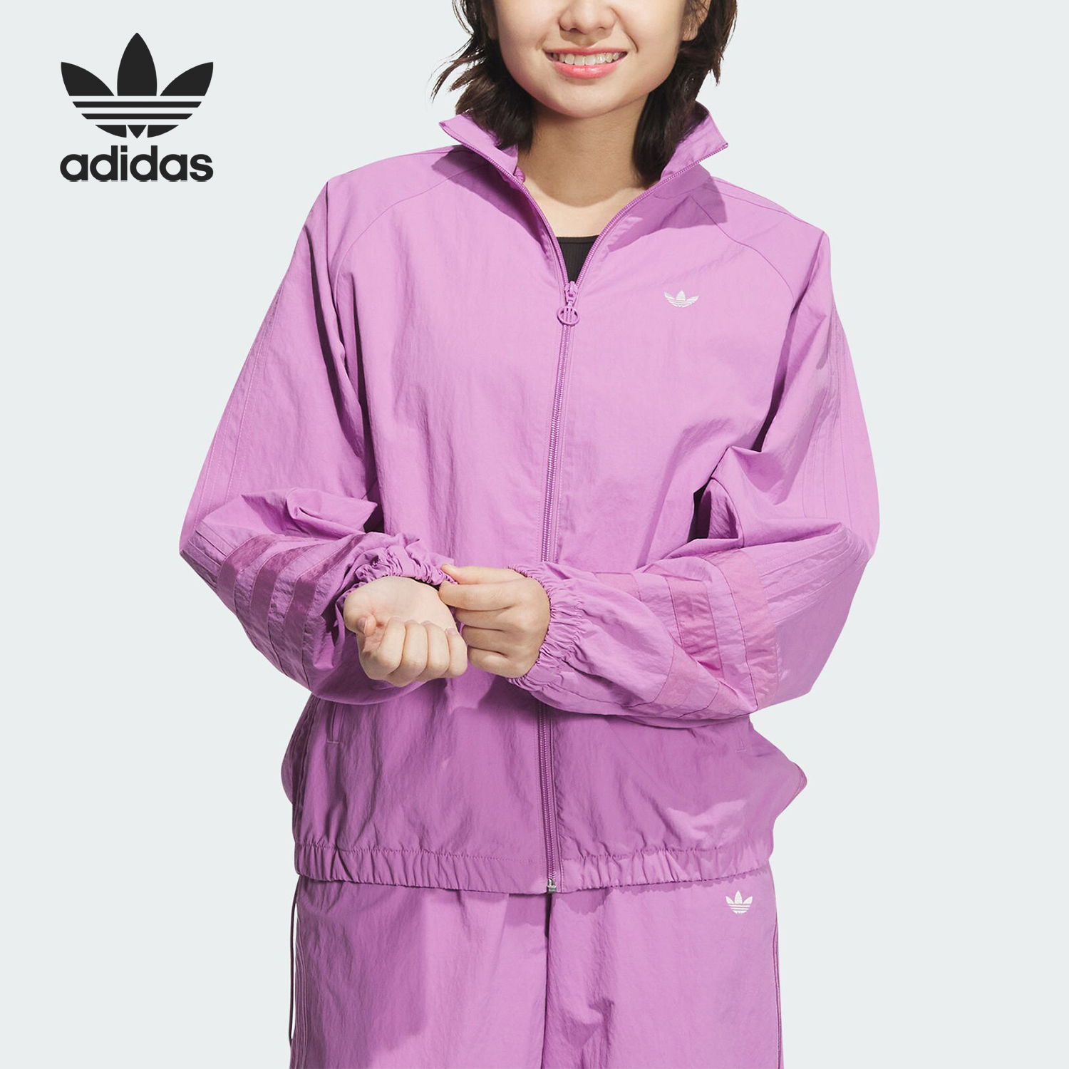 阿迪达斯女士运动耐穿外套