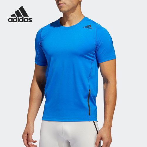 Adidas/阿迪达斯正品当季新款男子运动短袖T恤FL4353 FJ6146