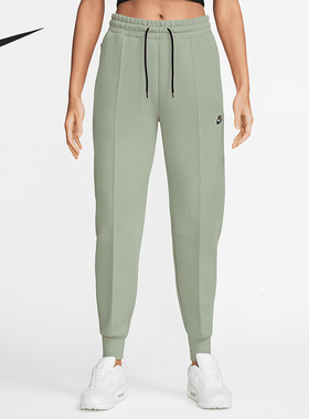 Nike/耐克正品当季新款女士束脚系带针织休闲长裤FB8331-370