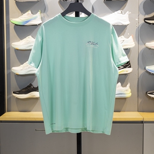 T恤AHST533 印花休闲运动训练透气短袖 韦德系列男女同款 李宁正品