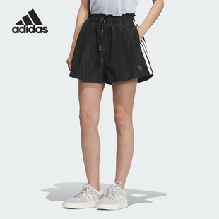 SHORTS女士宽松梭织短裤 WOVEN KC0019 阿迪达斯正品 Adidas