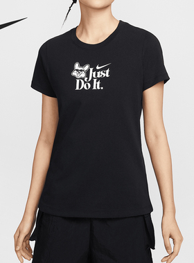 Nike/耐克正品Sportswear女士日常印花透气短袖IM5974-010