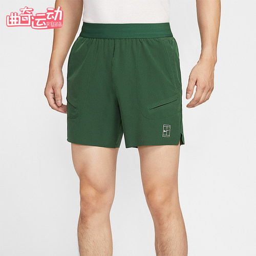 Nike/耐克正品Dri-FIT男士轻盈网球运动训练透气短裤FZ6914-323