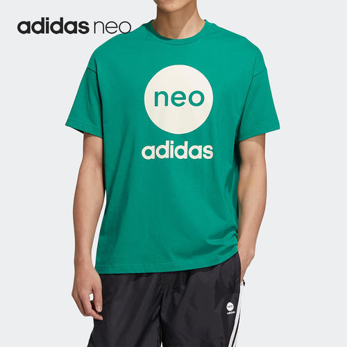 Adidas/阿迪达斯男女运动短袖