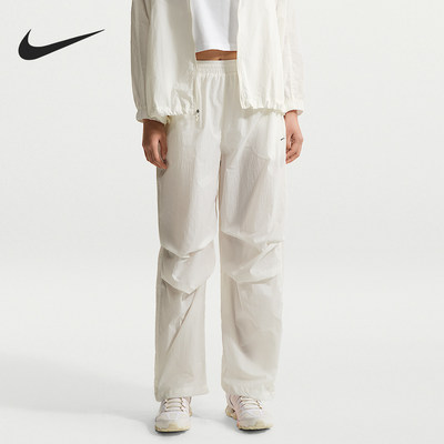 Nike/耐克正品2026女士梭织经典简约透气舒适长裤IO3377-133