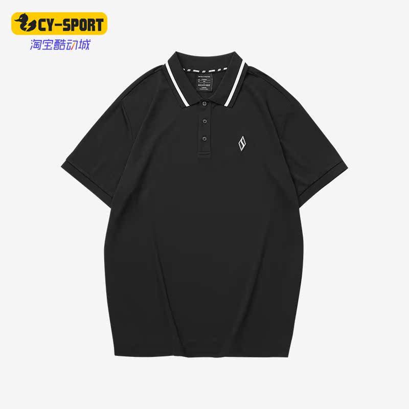 Skechers/斯凯奇正品新款 男子针织透气短袖翻领POLO衫 L122M144