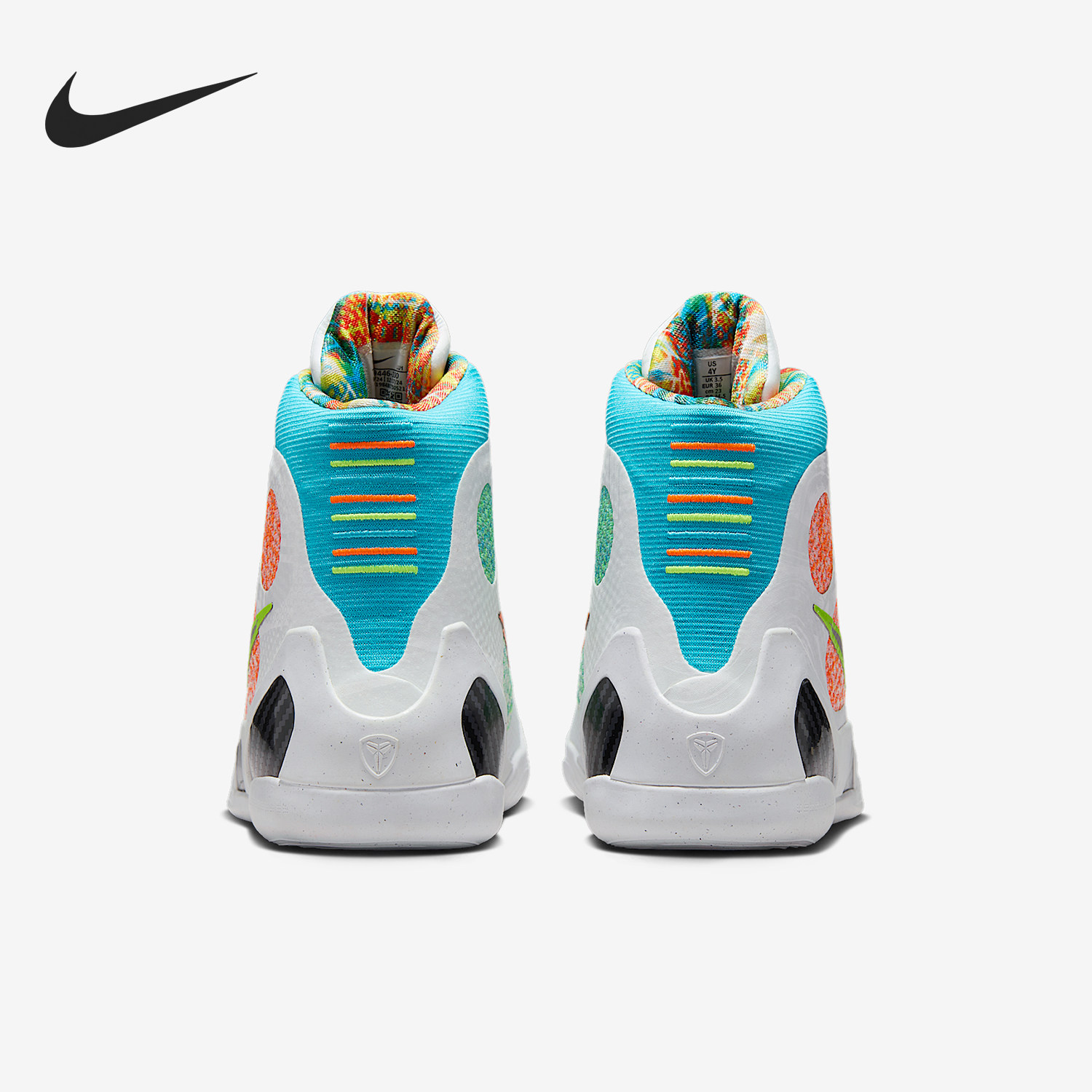 Nike/耐克正品2025夏季款 GS女子大童高帮篮球鞋HJ9446-100