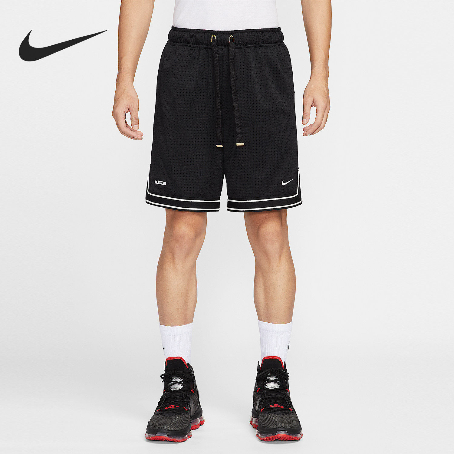 Nike/耐克正品LeBron 詹姆斯男士透气篮球运动短裤HV3395-010