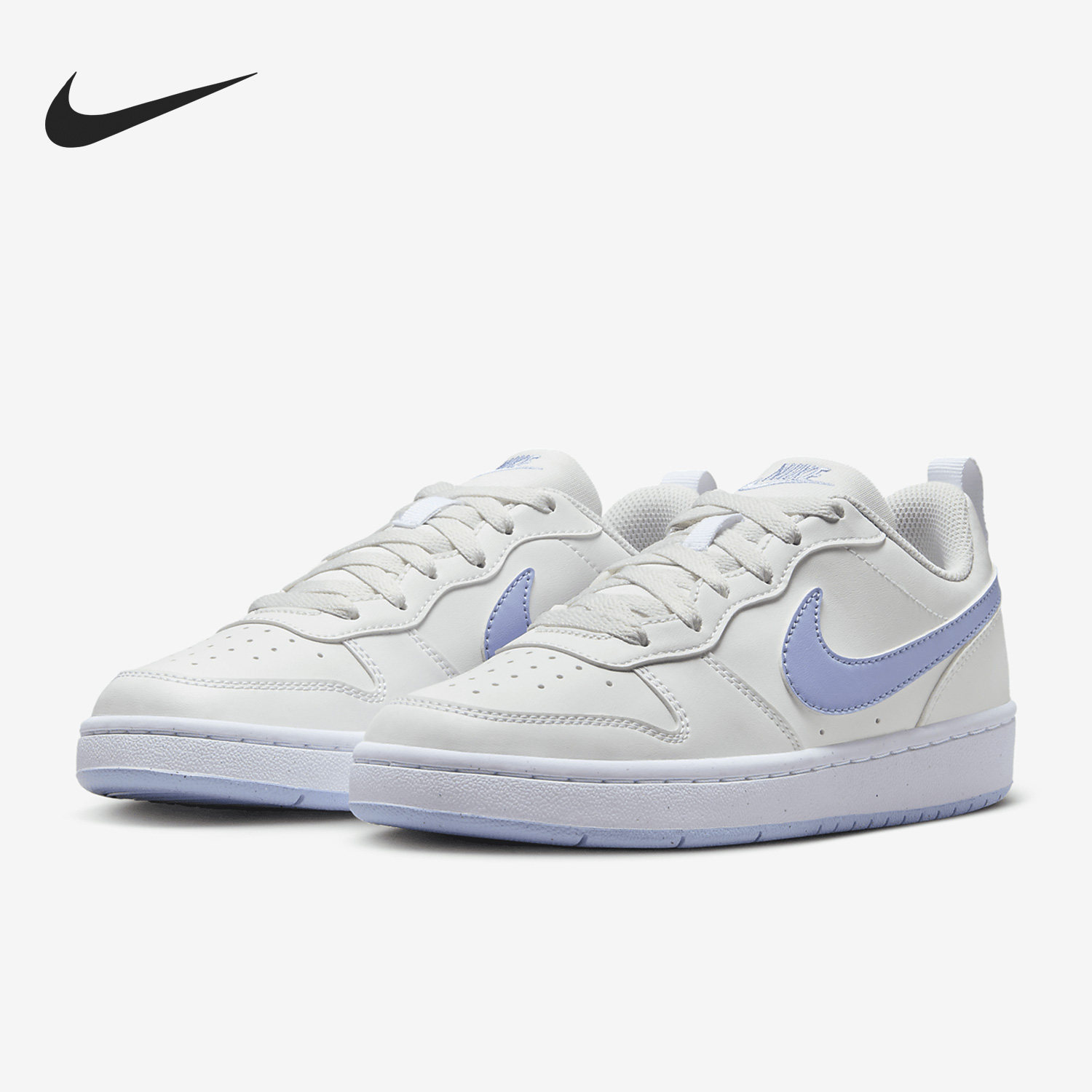 Nike/耐克正品COURT BOROUGH GS女子大童低帮运动板鞋DV5456