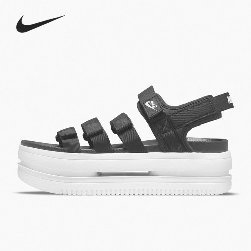 Nike/耐克正品Icon Classic女子厚底休闲沙滩凉鞋DH0223-001