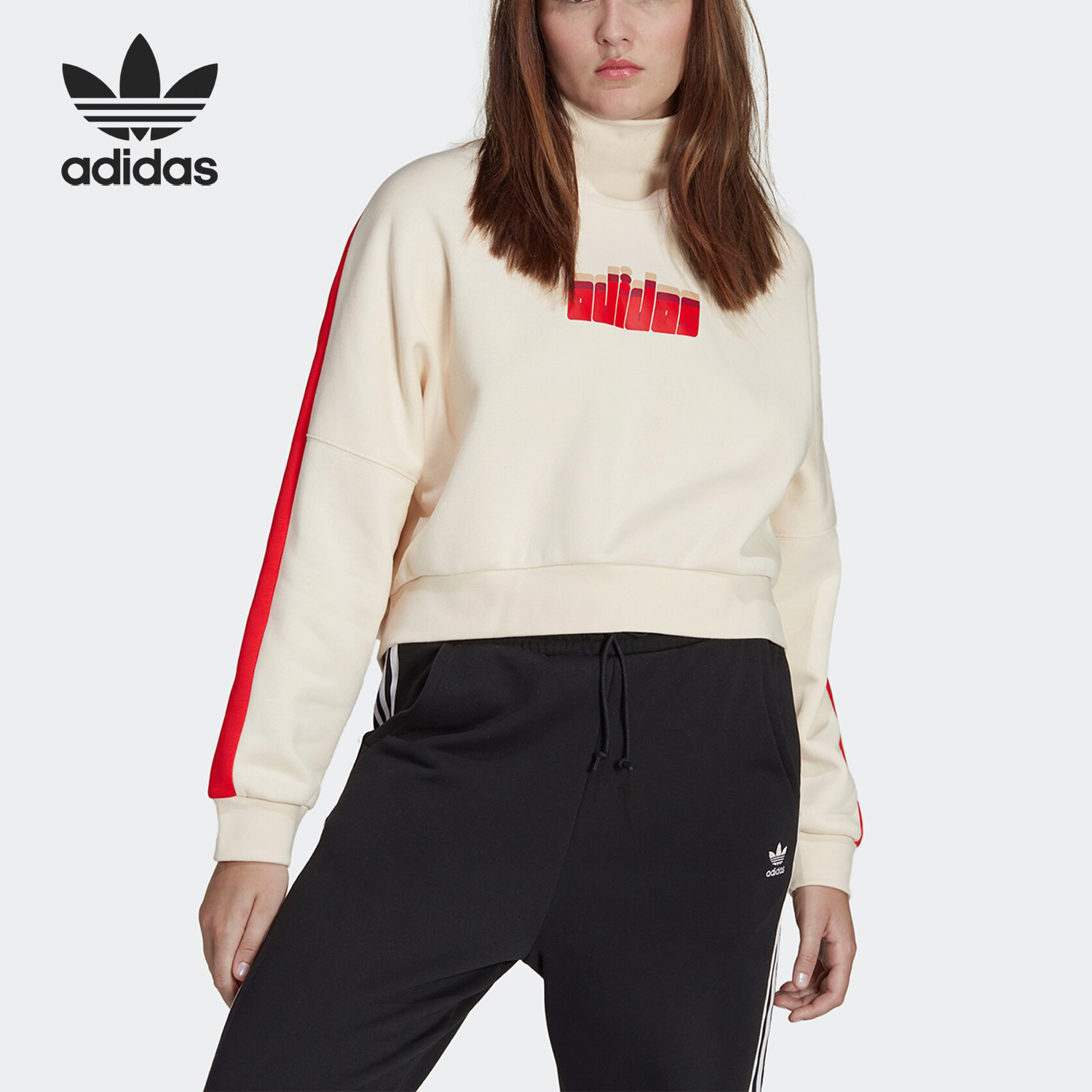 阿迪达斯正品女子卫衣