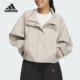女士短款 新款 简约户外徒步外套JM6195 阿迪达斯正品 Adidas