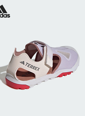 Adidas/阿迪达斯正品CAPTAIN TOEY大童网眼魔术贴凉鞋JI1361