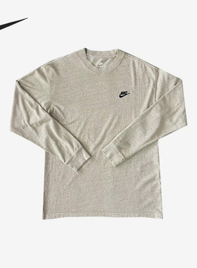 Nike/耐克正品春季男士针织透气套头宽松休闲长袖DX1002-250