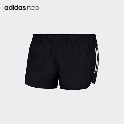 Adidas/阿迪达斯正品NEO夏季女子休闲宽松运动透气短裤DU4400
