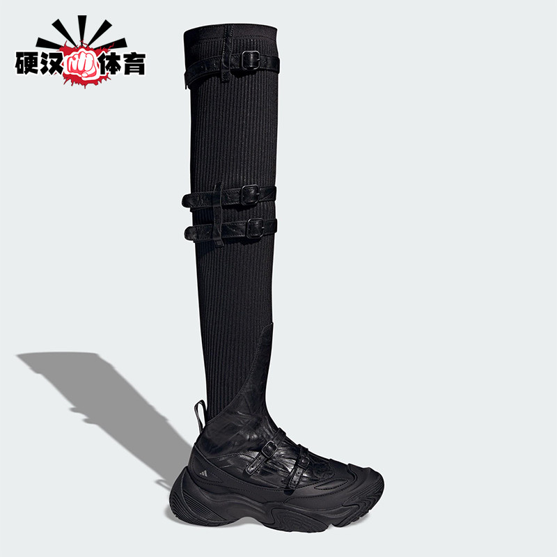 Adidas/阿迪达斯正品FOS BOOTS女士运动耐磨时尚高帮过膝靴JQ9382