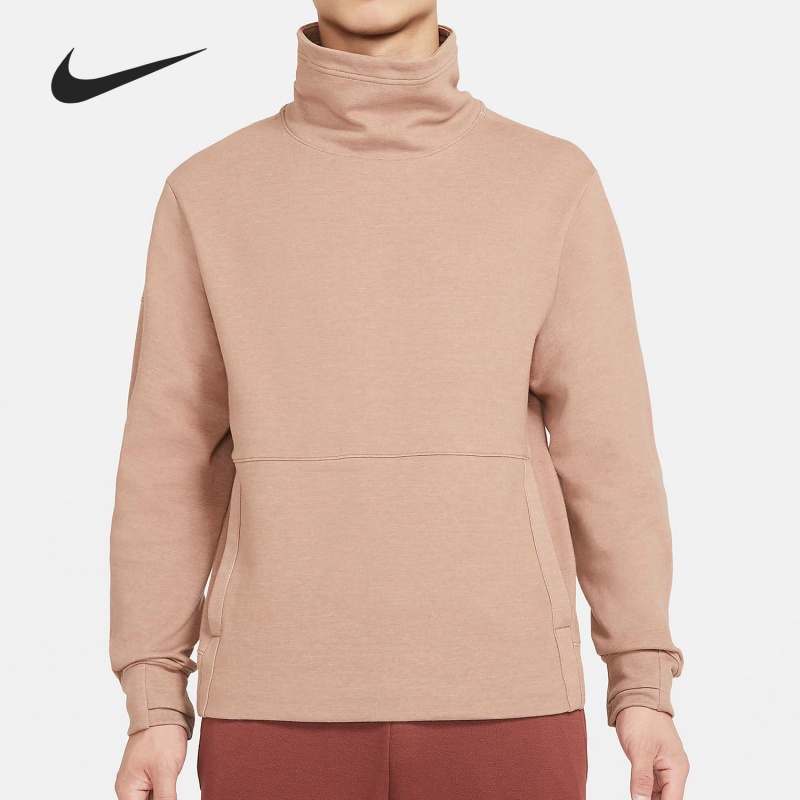 Nike/耐克正品 DRI-FIT 男子高领跑步训练运动套头卫衣CU6256