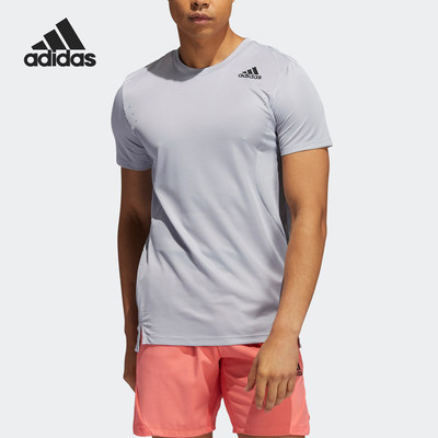 Adidas/阿迪达斯正品 夏季新款男子圆领透气短袖T恤 GL7295