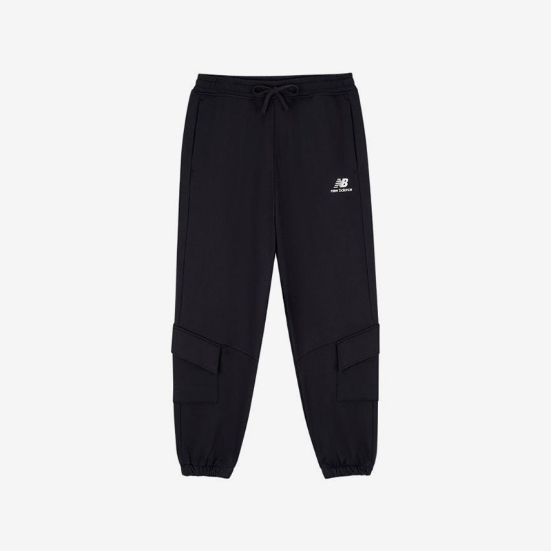 New Balance/NB正品运动男士针织系带束脚简约长裤AMP33369-BK