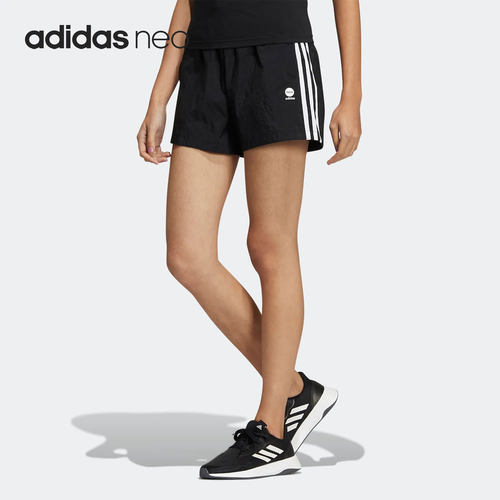 Adidas/阿迪达斯正品neo新款跑步透气女子休闲运动短裤HE4553