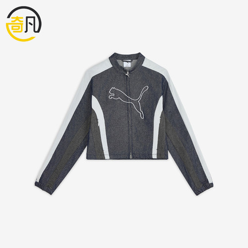 Puma/彪马正品女士休闲舒适立领拉链长袖夹克外套639806-16
