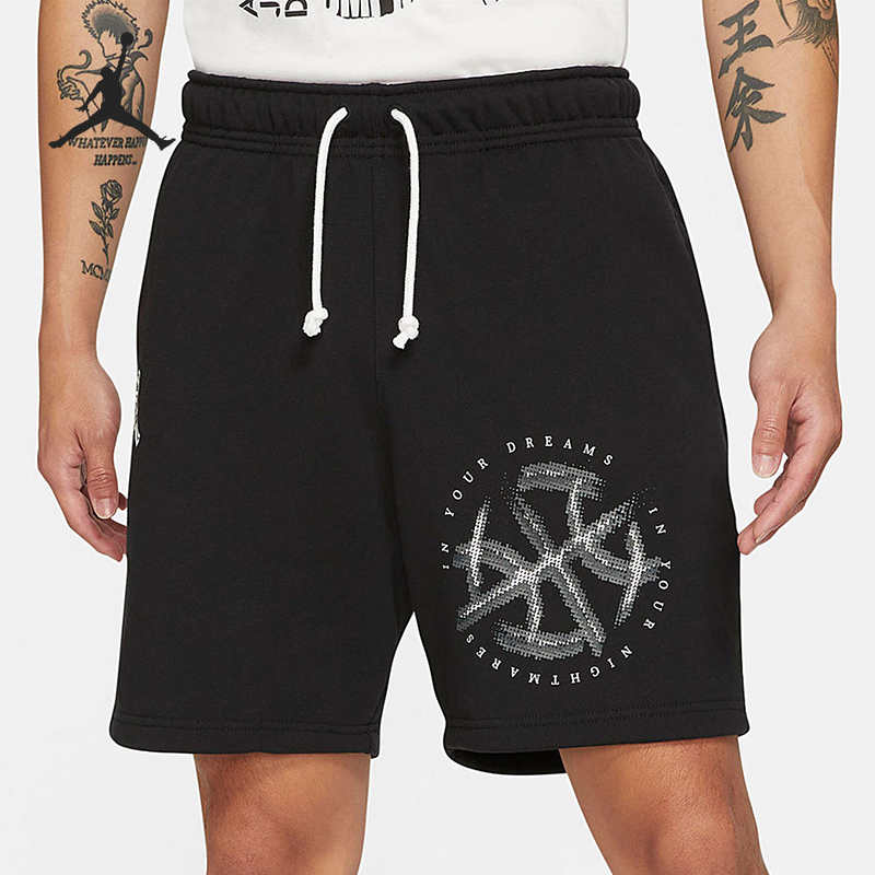 Nike/耐克正品当季新款男子休闲舒适耐磨运动抽绳短裤DA7211-010