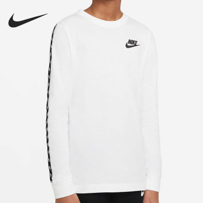 Nike/耐克正品当季新款SPORTSWEAR大童男孩长袖T恤DC7581-100