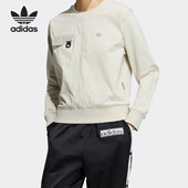 Adidas 女子运动套头卫衣HJ7310 新款 阿迪达斯正品 三叶草当季