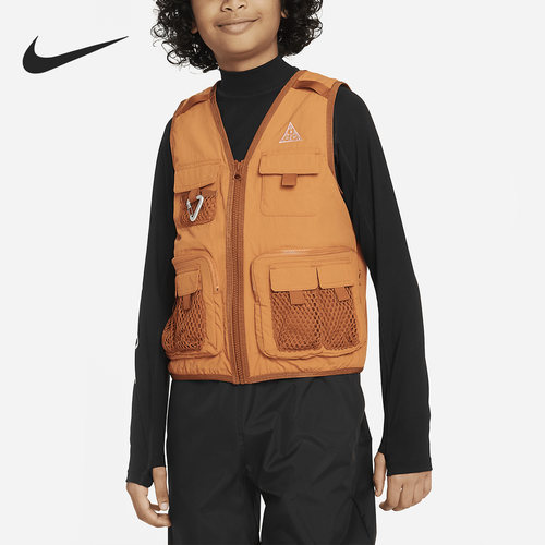 Nike/耐克正品2023夏季ACG大童机能风运动单马甲FB1303-815