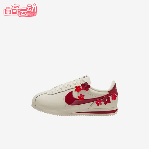 Nike/耐克正品Cortez  Leather女士耐用缓震休闲鞋IV5675-100