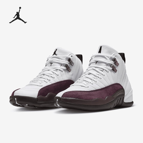 Nike/耐克正品Air Jordan 12 男女中帮运动休闲鞋DV6989-100