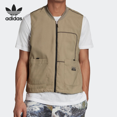阿迪达斯三叶草男子运动单马甲