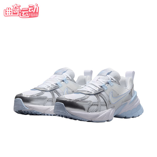 Nike/耐克正品V2K Run女士时尚网布透气低帮跑步鞋FD0736-119